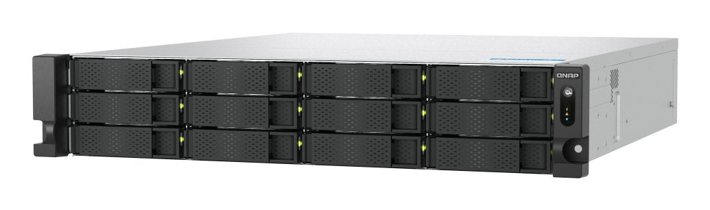EAN 4711103084663 - QNAP TS-H1277AXU-RP NAS Bastidor (2U) AMD Ryzen™ 5 16 GB DDR5 0 TB QuTS hero Negro imagen 7