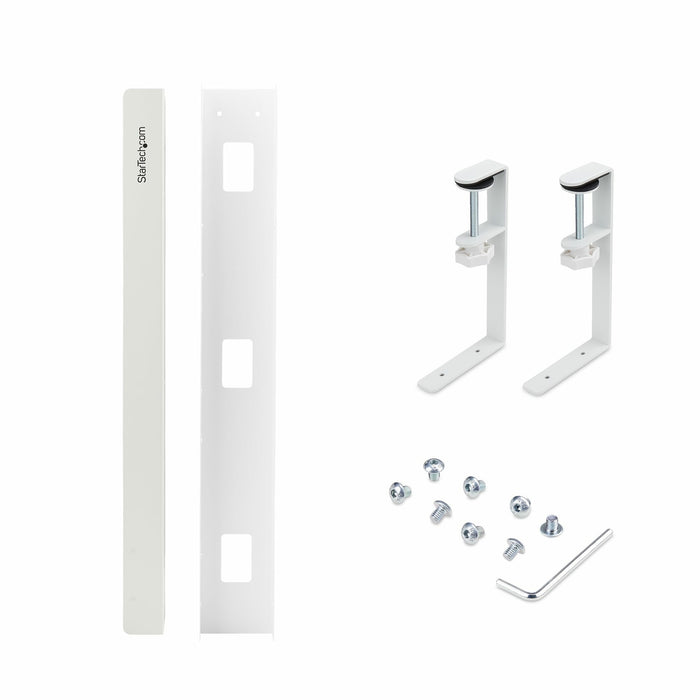 Startech Under Desk Cable Management Tray, Clamp-On Installation