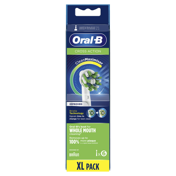 EAN 4210201321477 - Oral-B CrossAction 80339345 cepillo de cabello 6 pieza(s) Azul, Verde, Blanco imagen 2