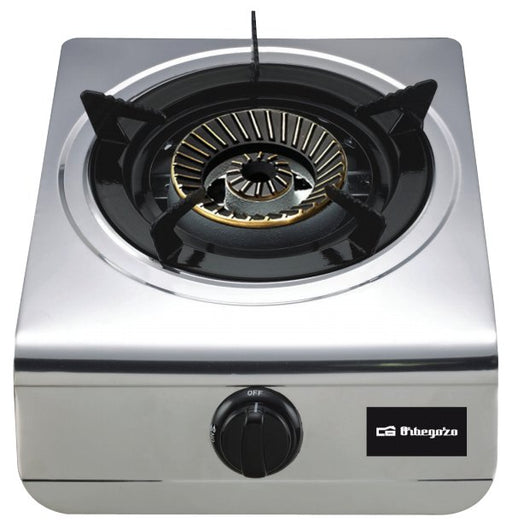 EAN 8436044533273 - Orbegozo FO 1700 hobs Negro, Acero inoxidable Encimera Encimera de gas 1 zona(s) imagen 1