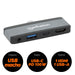 EAN 0766623190404 - Manhattan 190404 base para portátil y replicador de puertos Alámbrico USB 3.2 Gen 2 (3.1 Gen 2) Type-C Gr imagen 18