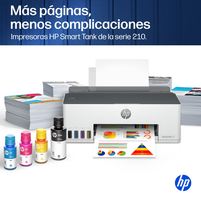 EAN 0199896172158 - HP Smart Tank 210 Printer impresora de foto Térmico 4800 x 1200 DPI Wifi imagen 3