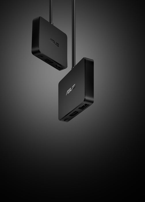 Asus Dual 4k Usb-C Dock Wired Usb 3.2 Gen 2 (3.1 Gen 2) Type-C Black