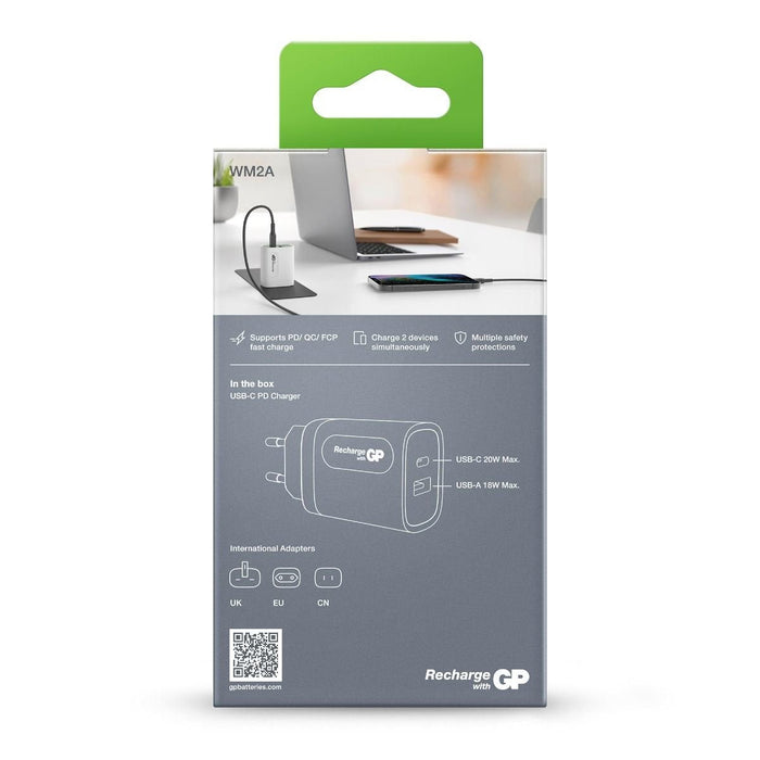 Gp Batteries 150gp20wpd Cargador De Dispositivo Móvil Blanco Interior