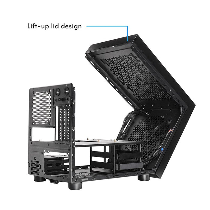 EAN 0753263079275 - Chieftec CI-03B-OP carcasa de ordenador Cubo Negro imagen 11