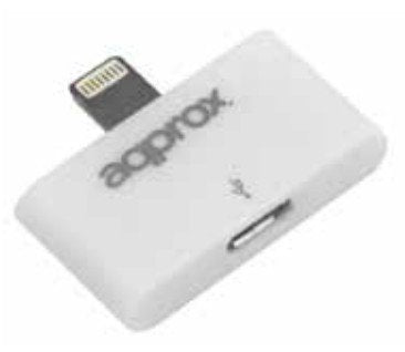 EAN 8435099514893 - Approx appC02V2 Apple Lightning Apple 30-pin Blanco imagen 1