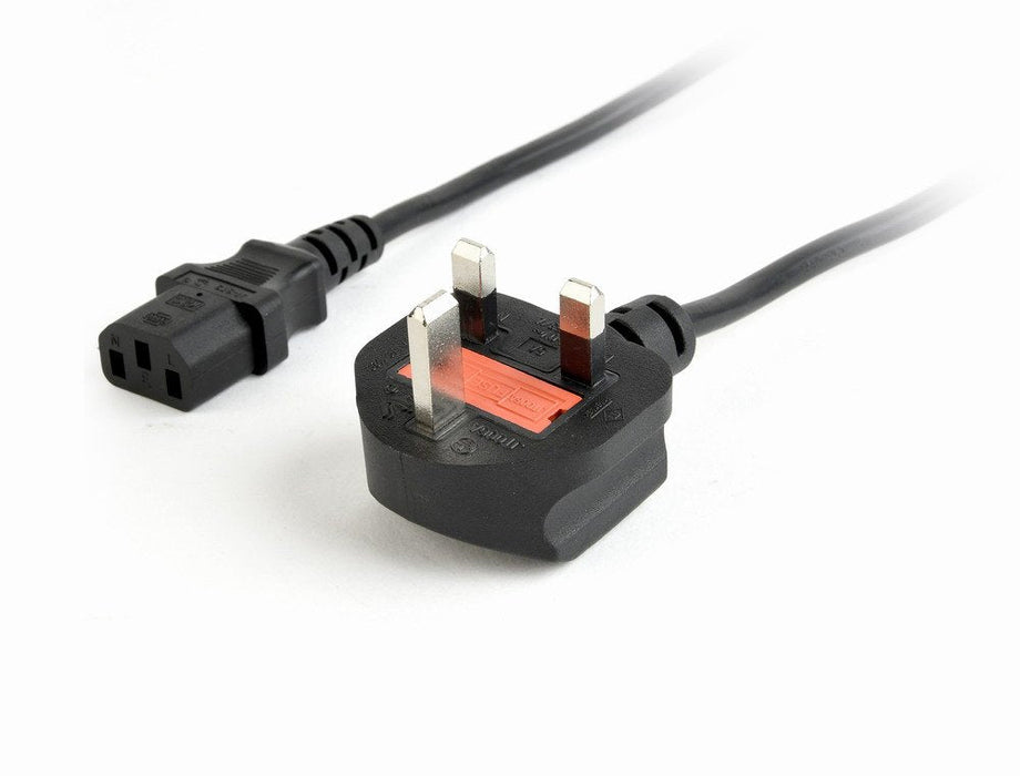 Gembird Pc-187 Uk Power Cord (C13), 5 A, 6 Ft