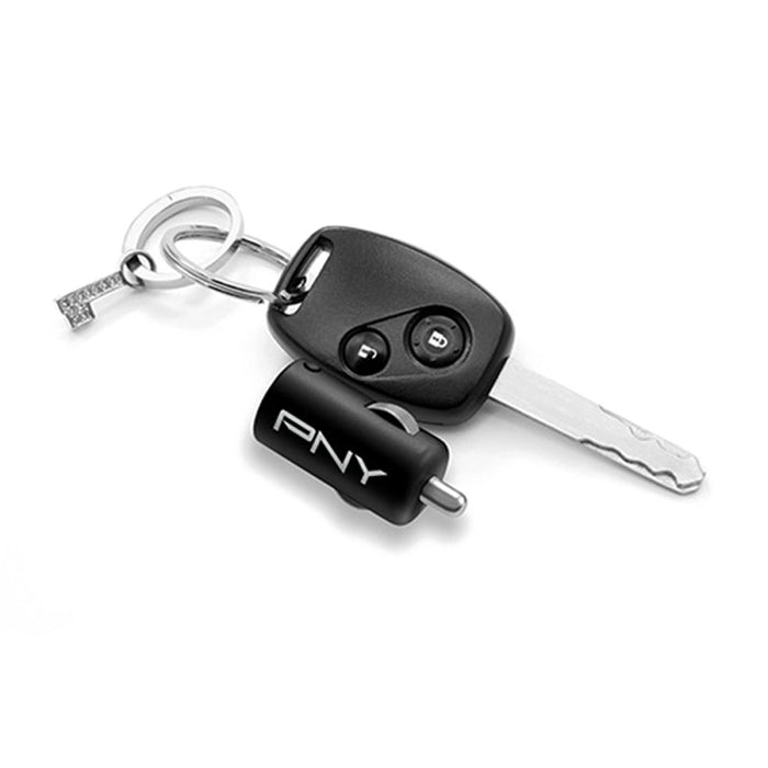EAN 3536401520887 - PNY P-P-DC-UF-K01-RB cargador de dispositivo móvil Universal Negro Encendedor de cigarrillos Auto imagen 2
