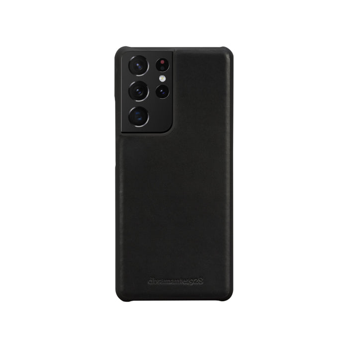 Dbramante1928 Lynge Funda Con Tapa Para Teléfono Móvil Cuero De Grano Entero Negro Para Samsung Galaxy S21 Ultra 5g
