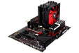 EAN 4044953501340 - Xilence M704 Procesador Enfriador 12 cm Negro, Rojo imagen 8