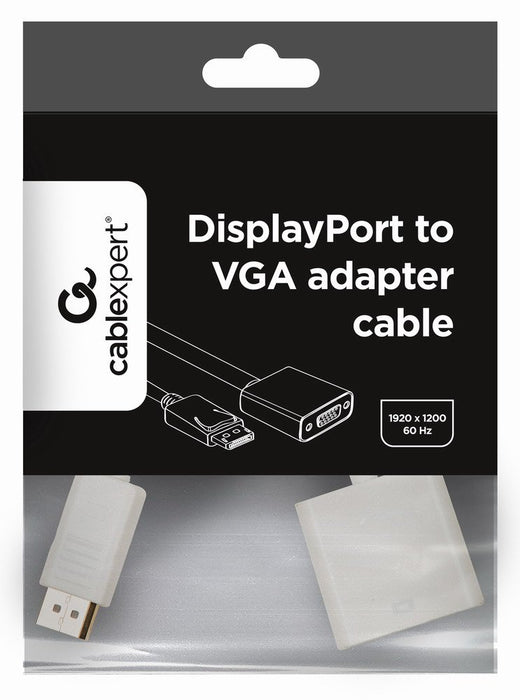EAN 8716309099516 - Gembird A-DPM-VGAF-02-W adaptador de cable de vídeo VGA (D-Sub) DisplayPort Blanco imagen 2