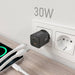EAN 8435739900857 - AISENS ASCH-30W2P021-BK cargador de dispositivo móvil Universal Corriente alterna Carga rápida Interior imagen 5