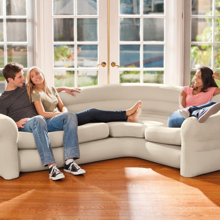 Intex Pool 68575np Sofa L X B H 257 Cm 203 76 Mm Beige