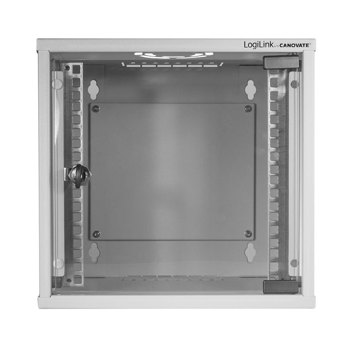 EAN 8698800003882 - LogiLink W66Z30G armario rack 6U Bastidor de pared Gris imagen 4