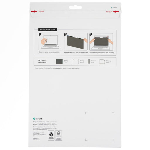 EAN 5715063385661 - eSTUFF GLBM15351204 filtro para monitor 39,6 cm (15.6") Portátil Filtro de privacidad para pantallas sin  imagen 2