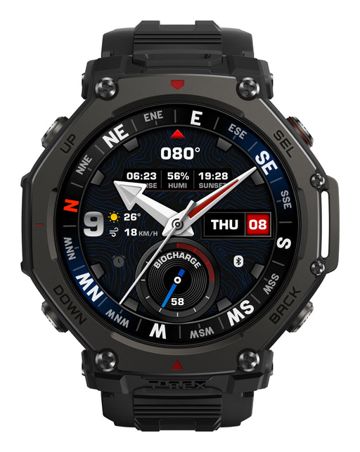 EAN 6972596109280 - Amazfit T-Rex 3 Pro 3,81 cm (1.5") AMOLED 48 mm Digital 480 x 480 Pixeles Pantalla táctil Negro Wifi GPS  imagen 2