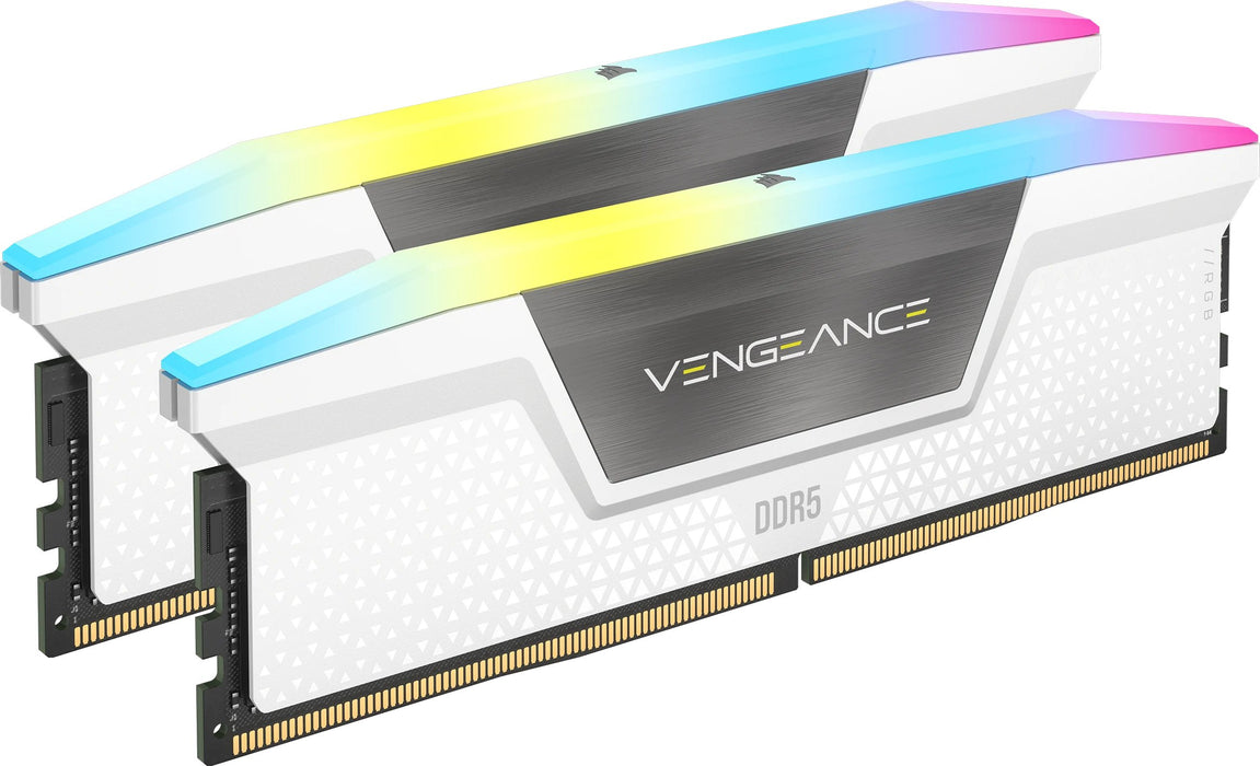 EAN 0840440496069 - Corsair Vengeance RGB CMH32GX5M2B6000Z30W módulo de memoria 32 GB 2 x 16 GB DDR5 288-pin DIMM imagen 1