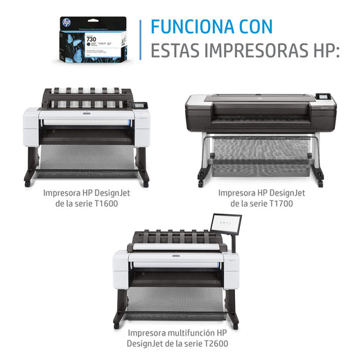 EAN 0190781726951 - HP 730 130-ml Yellow DesignJet Ink Cartridge cabeza de impresora Inyección de tinta térmica imagen 2