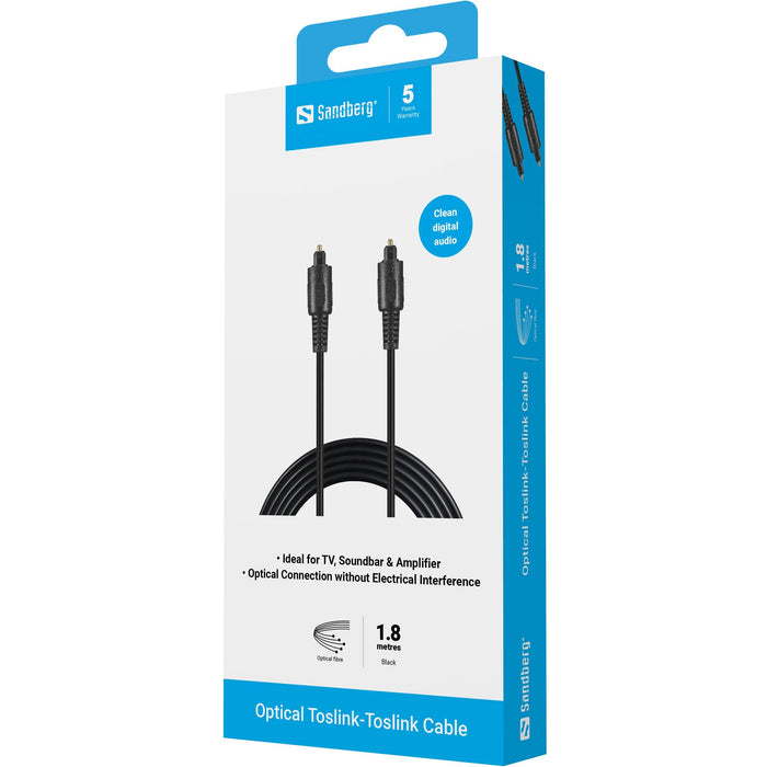 EAN 5705730505409 - Sandberg 505-40 cable de audio 1,8 m Negro imagen 3