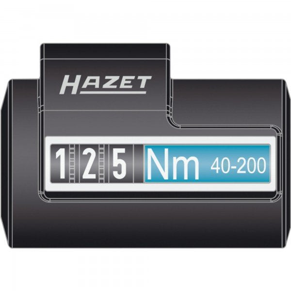 Hazet 5123-2clt, Llave De Torsión Plateado/Negro