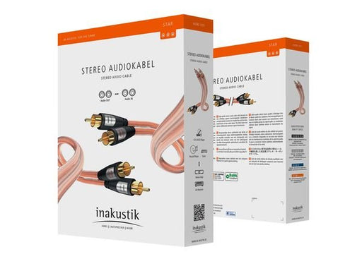 EAN 4001985511112 - Inakustik 00304107 cable de audio 0,75 m RCA Transparente imagen 2