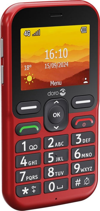 EAN 7322460087548 - Doro Leva L10 6,1 cm (2.4") 120,7 g Rojo Característica del teléfono imagen 2