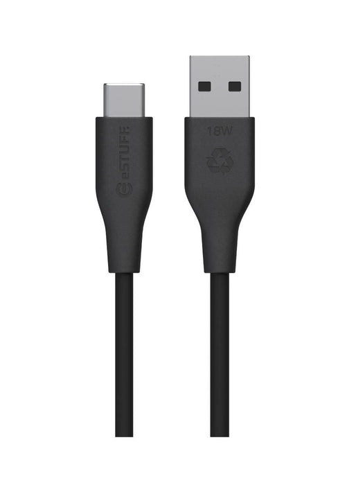 EAN 5715328134744 - eSTUFF ES605280-BULK cable USB USB 2.0 2 m USB C USB A 60 W Negro imagen 5