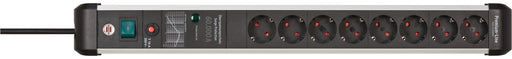 EAN 4007123677115 - Brennenstuhl 1391010800 base múltiple 3 m 8 salidas AC Interior Negro, Plata imagen 2