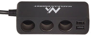 EAN 5902211102946 - Maclean MCE117 cargador de dispositivo móvil Smartphone, Tableta Negro Encendedor de cigarrillos Auto imagen 2