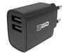 EAN 4010425942508 - 2GO 794250 cargador de dispositivo móvil Universal Negro Corriente alterna Interior imagen 1