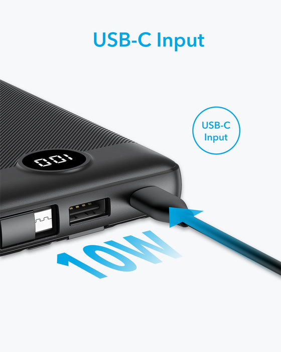 EAN 6970453554204 - VEGER C10 batería externa Polímero de litio Negro imagen 7