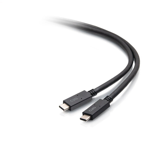 EAN 0757120288824 - C2G C2G28882 cable USB USB 3.2 Gen 1 (3.1 Gen 1) 1,83 m USB C 5 Gbit/s Negro imagen 1