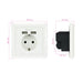 EAN 8433281009707 - Nanocable 10.35.0010 toma de corriente CEE 7/3 + USB Blanco imagen 4