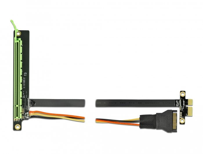 Delock Riser Karte Pci Express X1 Zu X16 Mit Flexiblem Cable 80 Cm