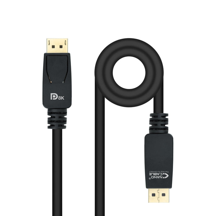 EAN 8433281009950 - Nanocable 10.15.2503 cable DisplayPort 3 m Negro imagen 1