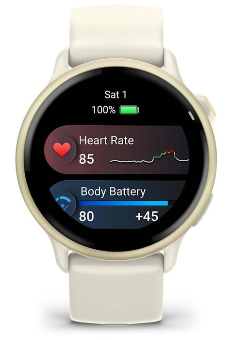 EAN 0753759342814 - Garmin vívoactive 6 3,05 cm (1.2") AMOLED 42 mm Digital 390 x 390 Pixeles Pantalla táctil Blanco Wifi GPS imagen 8