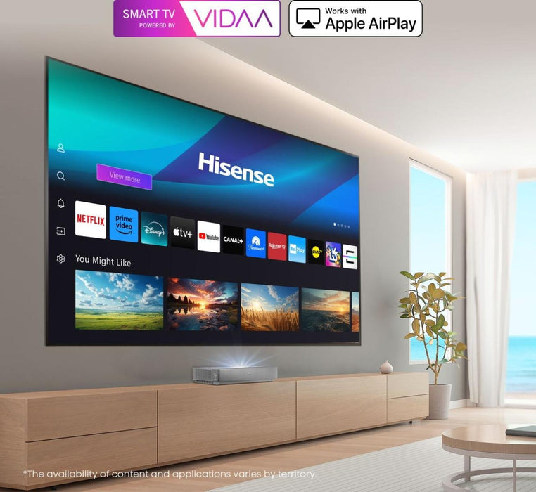 EAN 6942351409559 - Hisense 100L5ND proyector de TV Proyector de alcance ultracorto 2700 lúmenes ANSI DLP UHD 4K (3840x2160)  imagen 9
