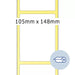 EAN 4008705040952 - HERMA 4095 etiqueta autoadhesiva Blanco 1000 pieza(s) imagen 1