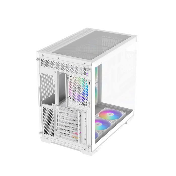 Sama V52 Atx Mid-Tower Atx Pc Case White Retail