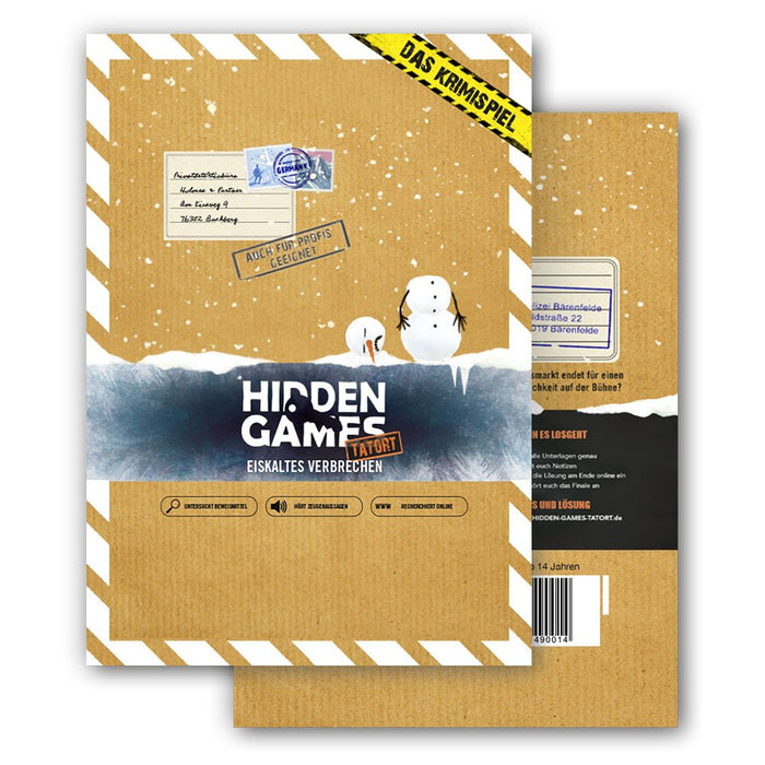 EAN 4260686490410 - Hidden Games HGFA06EB juego de tablero ICE COLD CRIME 90 min Juego De Cartas Detective imagen 1