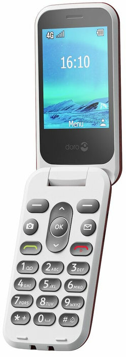 EAN 7322460087166 - Doro 2880 124,1 g Rojo, Blanco Característica del teléfono imagen 4