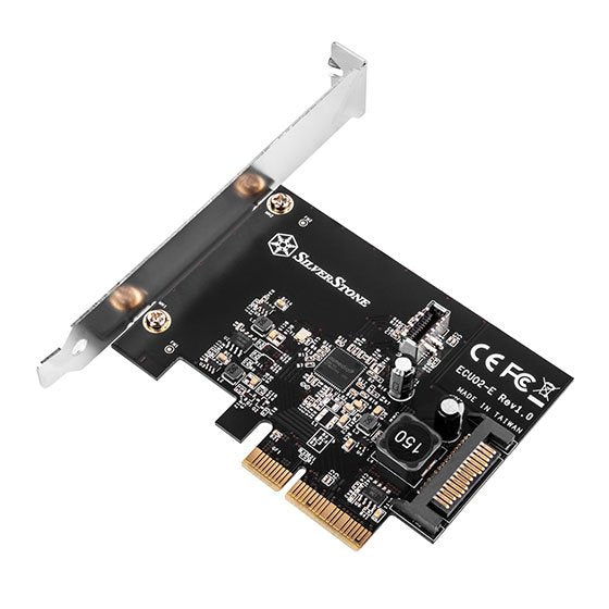 EAN 4710679810478 - Silverstone ECU02-E tarjeta y adaptador de interfaz Interno USB 3.2 Gen 2 (3.1 Gen 2) imagen 1