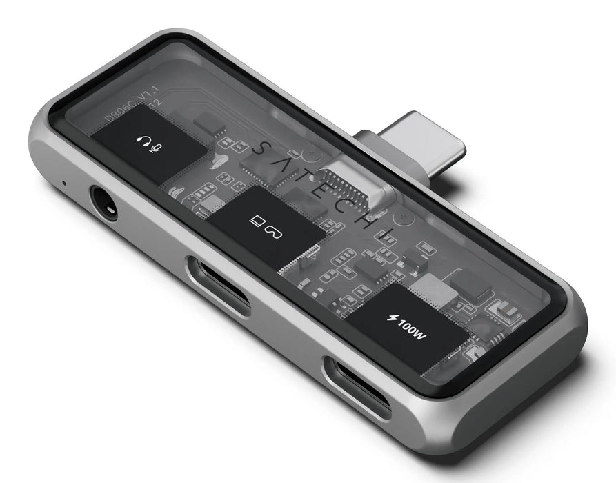 EAN 0810086361991 - Satechi ST-HXRAJM base para portátil y replicador de puertos Acoplamiento USB 3.2 Gen 2 (3.1 Gen 2) Type- imagen 1