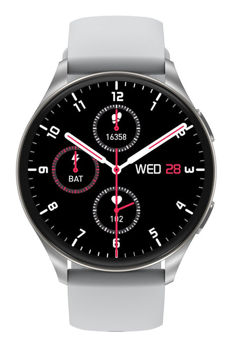 EAN 6931548318071 - Blackview X20 3,63 cm (1.43") AMOLED 45.5 mm Digital 466 x 466 Pixeles Pantalla táctil Plata imagen 2