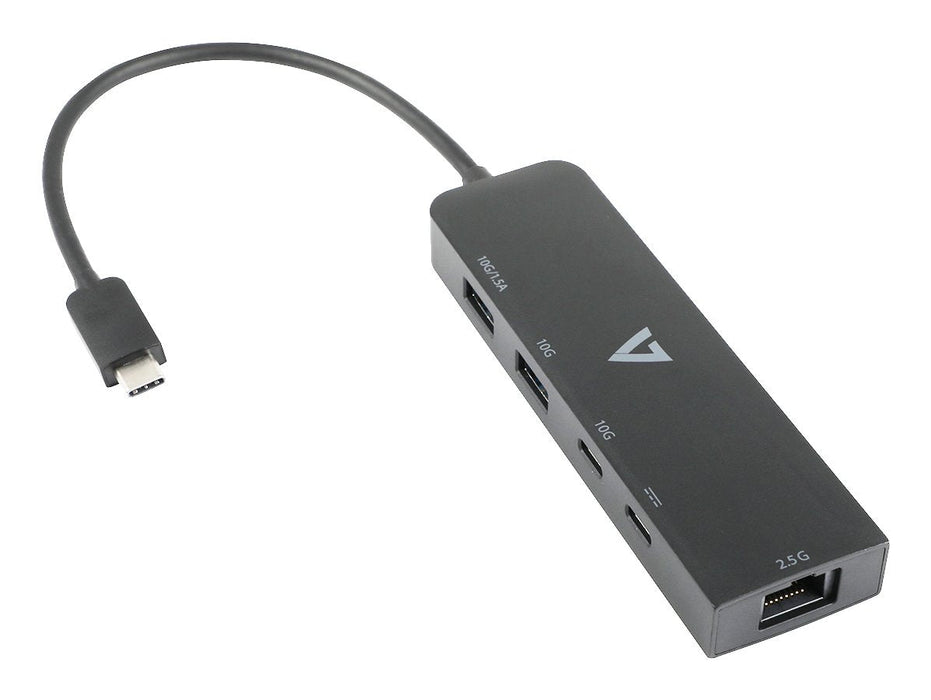 V7 V7ucrj25ghub-Blk Hub De Interfaz Usb 3.2 Gen 1 (3.1 Gen 1) Type-C