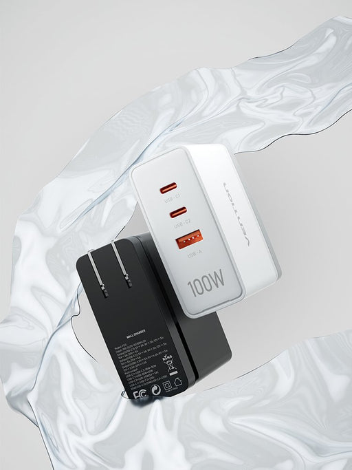 EAN 6922794772632 - Vention FEGW0-EU cargador de dispositivo móvil Universal Blanco Corriente alterna Carga rápida Interior imagen 2