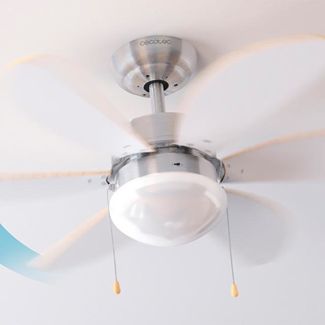 EAN 8435484059381 - Cecotec 05938 ventilador Blanco, Madera imagen 5