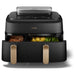 EAN 8720389049286 - Philips 5000 series NA552/00 freidora Doble 9 L Independiente 2750 W Freidora de aire caliente Negro, Oro imagen 6