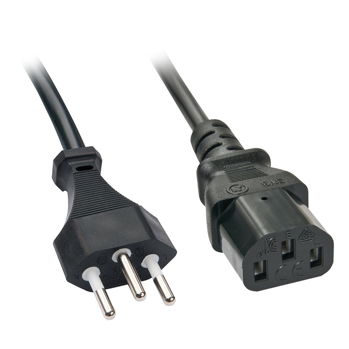 EAN 4002888304191 - Lindy 30419 cable de transmisión Negro 5 m C13 acoplador imagen 1