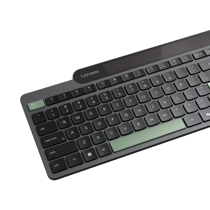EAN 0195892122609 - Lenovo Self-Charging Bluetooth (ES 172) teclado Hogar / Oficina Español Negro, Verde imagen 8